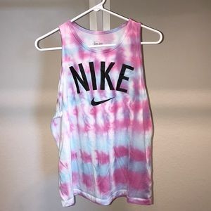 Nike women’s tank top (DIY TIE DYE)
